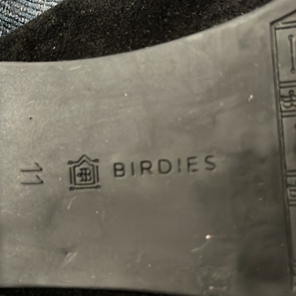 BIRDIES The Swan black suede pointed mules 11 - Picture 3 of 4